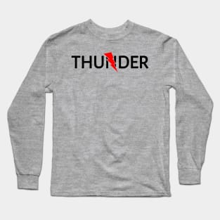 Thunder Black Long Sleeve T-Shirt